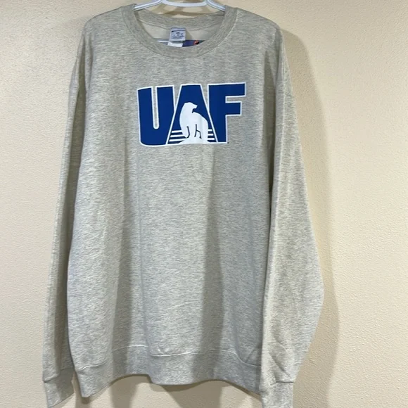 Interesting University of Alaska Fairbanks, Men’s Large, XL, NWT Retail $44 - Picture 4 of 8
